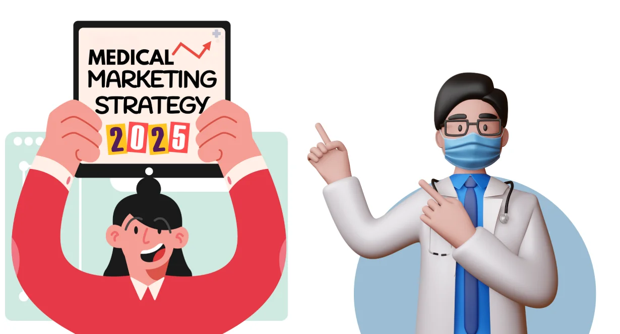 Marketing team mapping out a healthcare campaign strategy