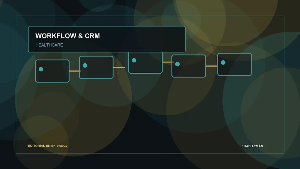 صورة تحريرية لموضوع لوحة CRM للعيادات: مؤشرات لقرارات إدارية أفضل
