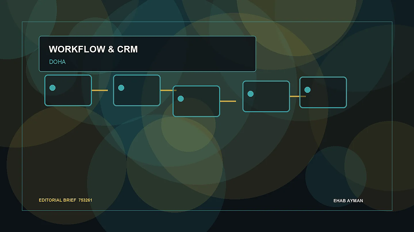 Editorial healthcare visual for ERP Workflow for Medical Centers in Doha: Start With the Work