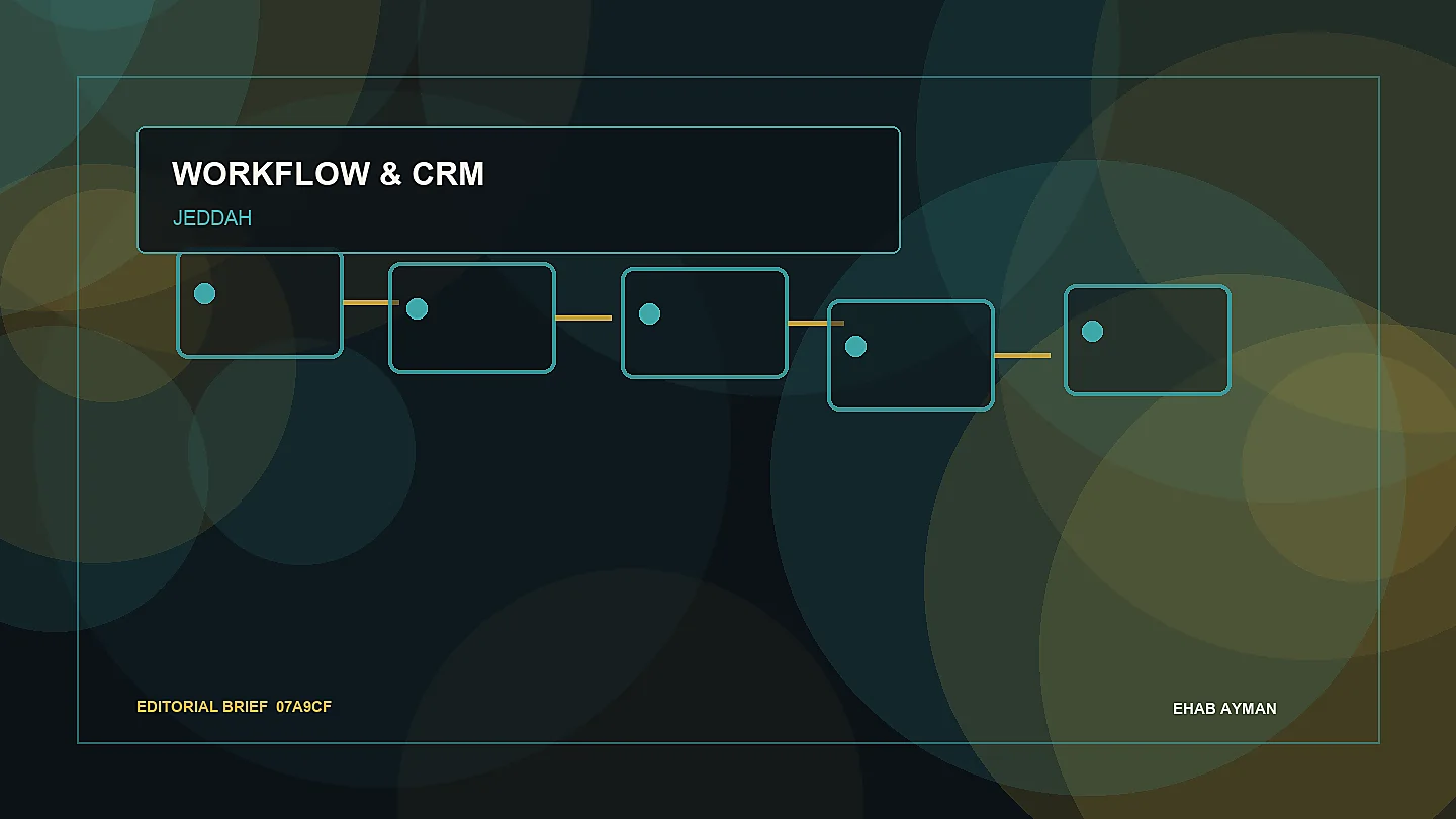 Editorial healthcare visual for ERP Workflow for Medical Centers in Jeddah: Start With the Work