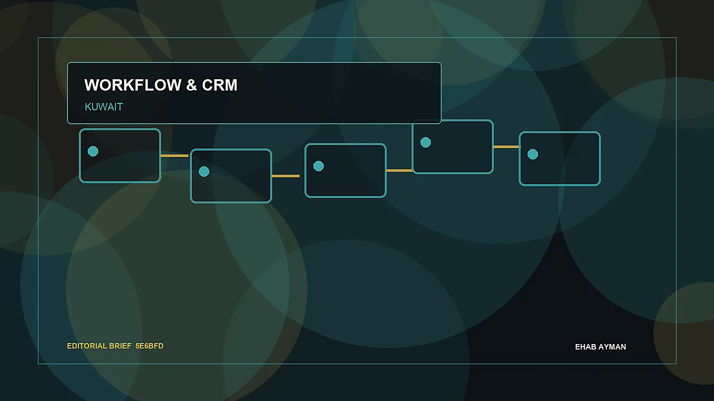 Editorial healthcare visual for ERP Workflow for Medical Centers in Kuwait: Start With the Work